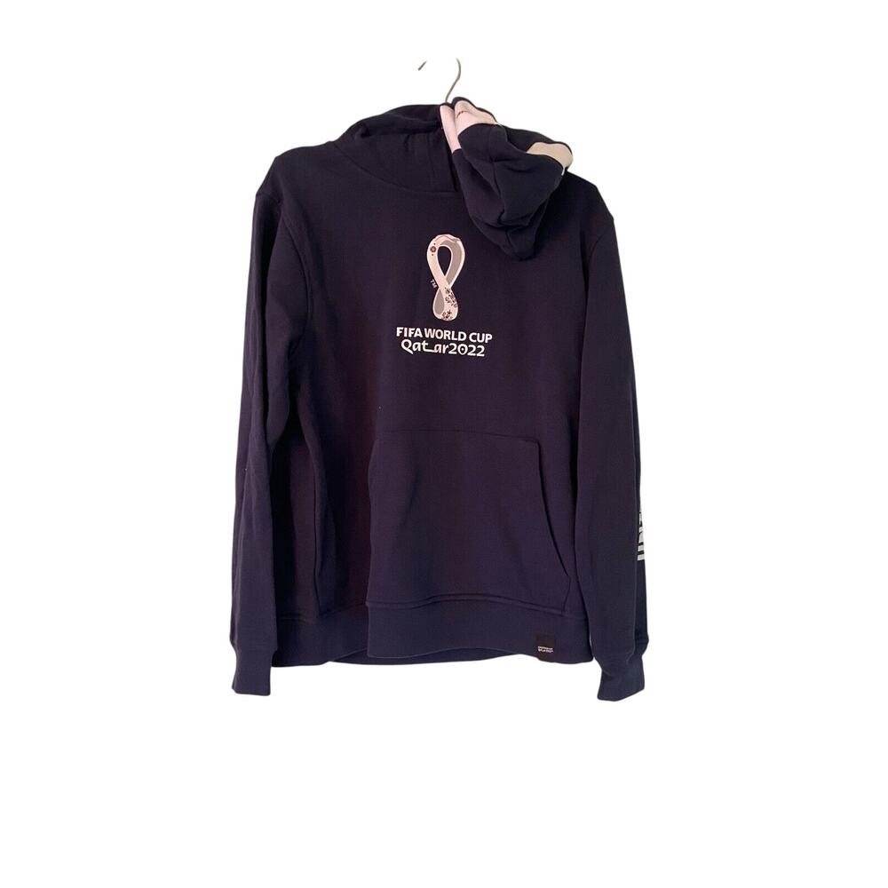 Outerstuff Women's Large Navy Qatar 2022 World Cup USA Hoodie